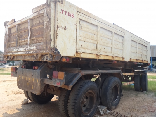 ขายด่วน  รถสิบล้อสองเพลาดั้มพ์   พ่วง  แม่-ลูก ISUZU  DEGA  270