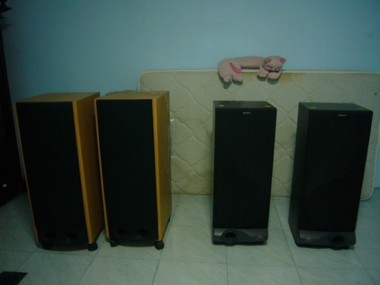 ขายลำโพงบ้าน 4 ตู้ครับ หน้า 12 นิ้วทั้งคู่ ขายลำโพงบ้าน 4 ตู้ครับ หน้า 12 นิ้วทั้งคู่