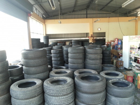 ขายยางเหมายกกอง  14ชุด+ยางรวม15กะบะ8เส้น=64เส้น