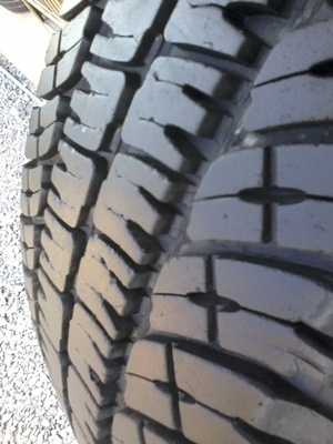 ขายยาง235/75/15 ปี 2707 MICHELIN LTX A/T2 1 ชุด  ราคา :  2,600.00  บาท