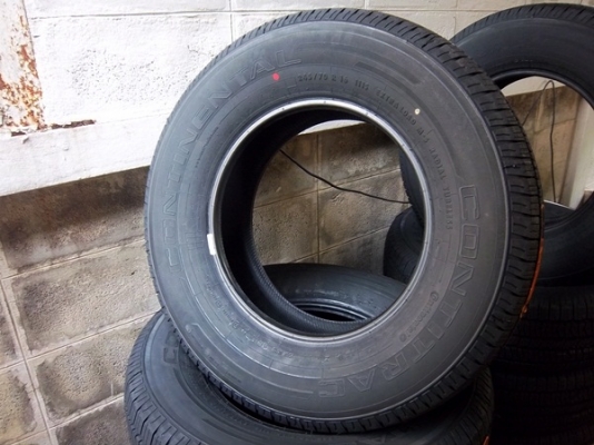 ยางใหม่ Continental 245-70-16 HT ปี 13 ราคาไม่แพง