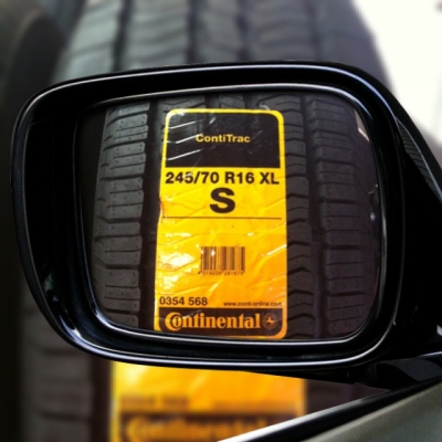 ยางใหม่ Continental 245-70-16 HT ปี 13 ราคาไม่แพง