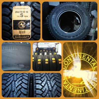ยางใหม่ Continental  ขนาด 265 - 70 R16 AT  ราคาไม่แพง