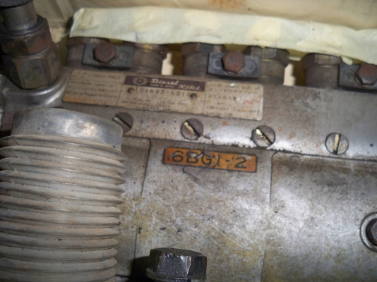 ขายปั๊ม6BG 2ลูก+หัวฉีด1ชุด