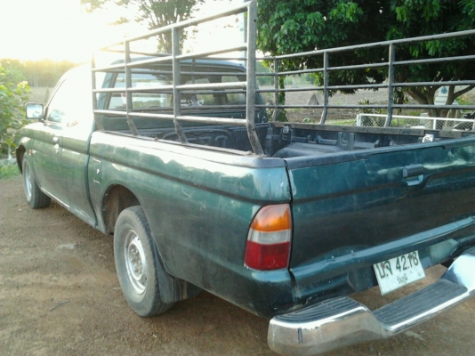 MITSUBISHI L200 STRADA MAGACAB GL 2.5 MT ปี 98 เครื่องแห้งดีแรงดีไม่่มีเยิ้ม ภายในเก๋งคอนโซลสวยครบพร้อม แอร์เย็น กระบะปูพื้นยางลายเนอร์ไม่มีผุ ช่วงล่างแน่น คัชซีสวยไม่มีผุไม่มีดาม ยางสภาพดี 4 เส้นประมาณ 70\% พร้อมใช้งาน เอกสารทะเบียนครบพร้อมโอน ราคาต่อรองไ MITSUBISHI L200 STRADA MAGACAB GL 2.5 MT ปี 98 เครื่องแห้งดีแรงดีไม่่มีเยิ้ม ภายในเก๋งคอนโซลสวยครบพร้อม แอร์เย็น กระบะปูพื้นยางลายเนอร์ไม่มีผุ ช่วงล่างแน่น คัชซีสวยไม่มีผุไม่มีดาม ยางสภาพดี 4 เส้นประมาณ 70\% พร้อมใช้งาน เอกสารทะเบียนครบพร้อมโอน ราคาต่อรองไ