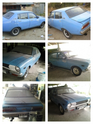 ขายdatsun 120y คลาสสิคสวยๆทะเบียนโอนขาย24000สนใจ0853647170