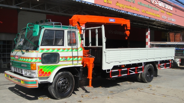 Hino F18 เครน UNIC 3ตัน ดาวน์150000ผ่อน17600/48เดือน