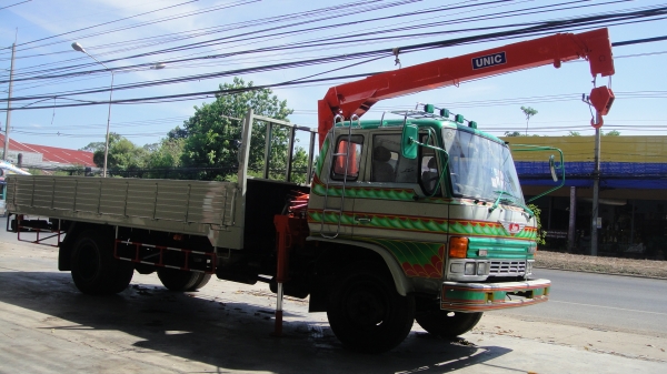Hino F18 เครน UNIC 3ตัน ดาวน์150000ผ่อน17600/48เดือน Hino F18 เครน UNIC 3ตัน ดาวน์150000ผ่อน17600/48เดือน