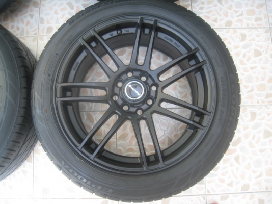 ขายล้อแม็ก W work work emotion 16"x7" et40 4รู100/114.3 +ยางปี 10 (081-3747940)