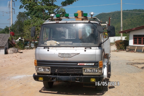 ขาย6ล้อใหญ่ HINO FD176 เครื่อง HO7C เครน TADANO ราคา260000