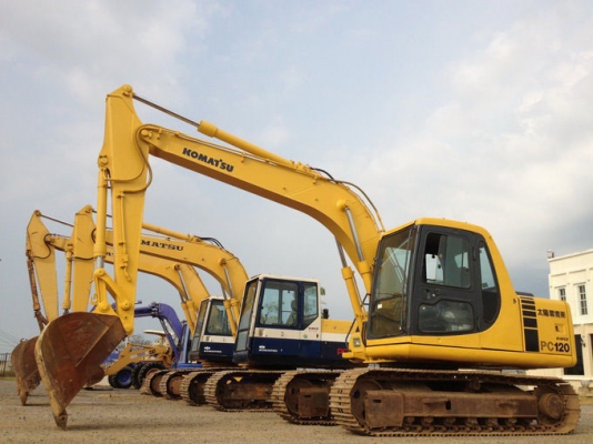 รถขุดสภาพสวยนำเข้าจากญี่ปุ่น PC120-6E โทร.0816921291,034886118 www.patanamachines.com