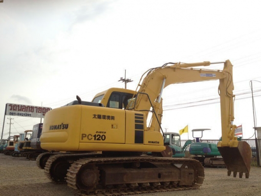 รถขุดสภาพสวยนำเข้าจากญี่ปุ่น PC120-6E โทร.0816921291,034886118 www.patanamachines.com