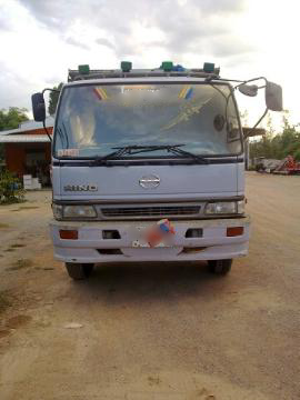 ขายรถบรรทุกสิบล้อดั๊มพ์ HINO 1J 210 แรง เครื่องเดิม เกียร์เดิม ดั๊มพ์ข้างเรียบ ทะเบียนพร้อม