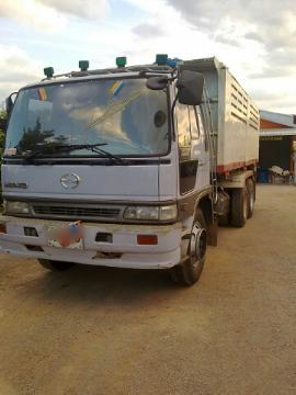 ขายรถบรรทุกสิบล้อดั๊มพ์ HINO 1J 210 แรง เครื่องเดิม เกียร์เดิม ดั๊มพ์ข้างเรียบ ทะเบียนพร้อม