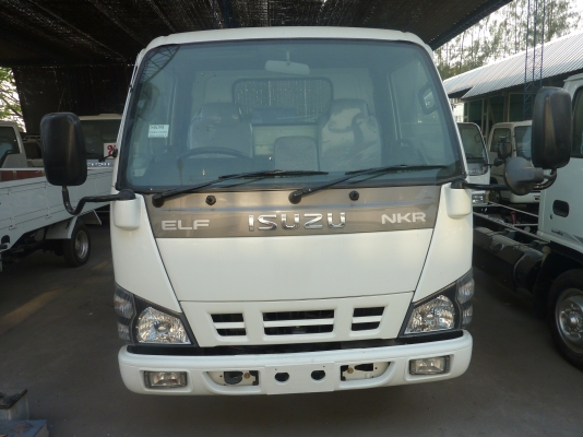 ISUZU NKR ตาเพชร 150 HP 4สูบ พร้อมกระบะไม้คาร์โก้ พร้อมทะเบียนป้ายเล็กไม่ติดเวลา