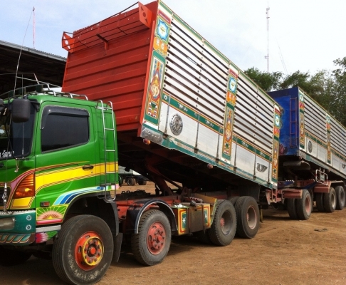 HINO MEGA 320 HP EURO2 ปี 48 รถพ่วงแม่+ลูก กระบะดั๊มพ์มิเนียมคอกเกษตรของอู่รวมชัยสภาพสวยจัด ลูก 3 เพลาดั๊มพ์ความยาว 6.70 เมตร เครื่องแน่นแรงดี ภายในสวยครบพร้อม ช่วงล่างแน่น ยางสภาพดี 80\% ทั้งแม่ทั้งคู่พร้อมบรรทุกพร้อมใช้งาน ราคาต่อรองได้ครับ HINO MEGA 320 HP EURO2 ปี 48 รถพ่วงแม่+ลูก กระบะดั๊มพ์มิเนียมคอกเกษตรของอู่รวมชัยสภาพสวยจัด ลูก 3 เพลาดั๊มพ์ความยาว 6.70 เมตร เครื่องแน่นแรงดี ภายในสวยครบพร้อม ช่วงล่างแน่น ยางสภาพดี 80\% ทั้งแม่ทั้งคู่พร้อมบรรทุกพร้อมใช้งาน ราคาต่อรองได้ครับ