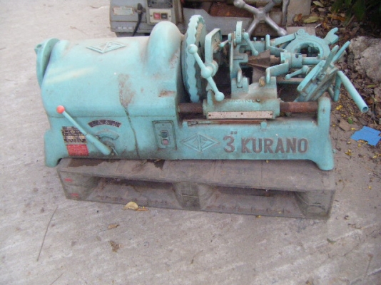 เครื่องต๊าปเกลียวแป๊ปประปา1/2 - 3 นิ้ว