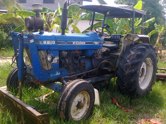 ขายรถไถนาฟอร์ด 6610 เครื่องT6 พร้อมเล่มทะเบียน