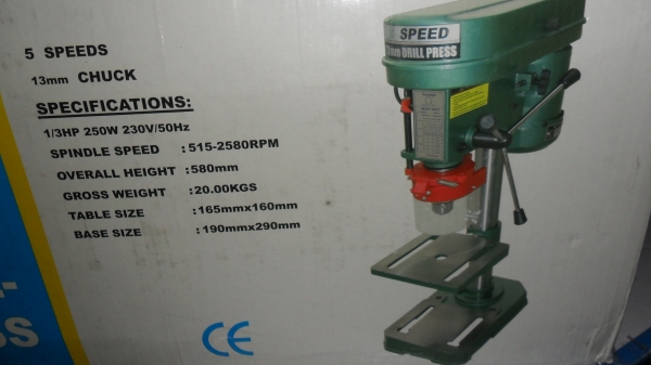 แท่นสว่านเจาะ พร้อมมอเตอร์