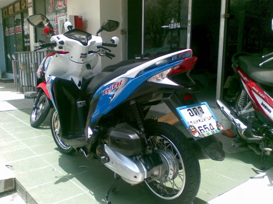 ใหม่ล่าสุด Honda Click 125 i ปี 2555 รถเพียง 10 เดือน ขายราคาถูก