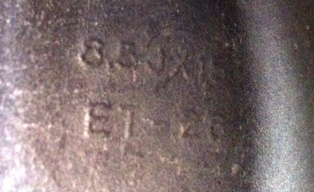 ขายล้อ Lenso + ยาง BF