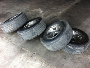 ขายล้อ Lenso + ยาง BF