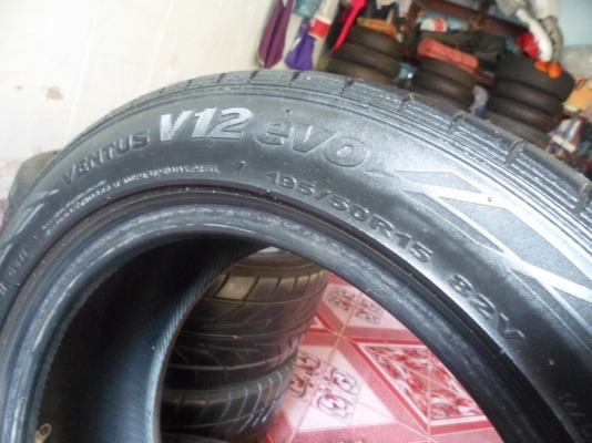 195/50/15"(2เส้น =1500บ.)Hankook.vantus.V12evo(ปี11)