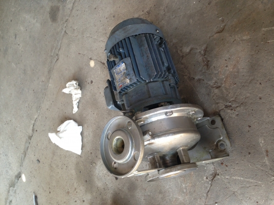 ขายปั้มน้ำหอยโข่ง Ebara 3 HP. ฝาครอบ+ใบพัดสเตนเลสอย่างดี สภาพสวย ขายปั้มน้ำหอยโข่ง Ebara 3 HP. ฝาครอบ+ใบพัดสเตนเลสอย่างดี สภาพสวย