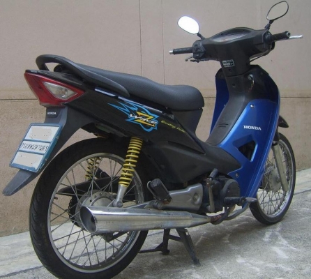 ขายHonda Wave Z 100  สีน้ำเงิน ดำ จด 49 พรบ.หมด ม.ค.56