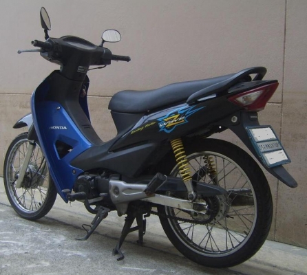 ขายHonda Wave Z 100  สีน้ำเงิน ดำ จด 49 พรบ.หมด ม.ค.56