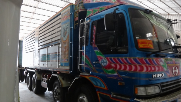 ขายด่วน  รถบรทุกดั้มพ์  พ่วง  แม่-ลูก  ฮีโน่ โปรเฟีย  เครื่อง320  ลูกสามเพลา  พร้อมใช้งาน