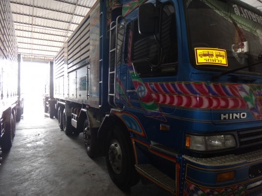 ขายด่วน  รถบรทุกดั้มพ์  พ่วง  แม่-ลูก  ฮีโน่ โปรเฟีย  เครื่อง320  ลูกสามเพลา  พร้อมใช้งาน
