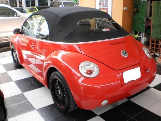 NEW BEETLE CONVERTIBLE 2.0 เปิดประทุนสวยจัด NEW BEETLE CONVERTIBLE 2.0 เปิดประทุนสวยจัด
