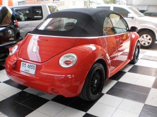 NEW BEETLE CONVERTIBLE 2.0 เปิดประทุนสวยจัด NEW BEETLE CONVERTIBLE 2.0 เปิดประทุนสวยจัด