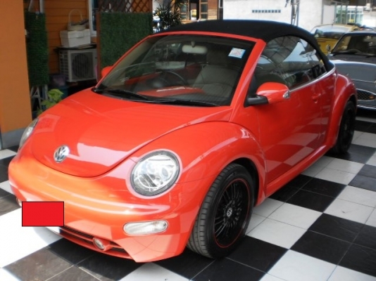 NEW BEETLE CONVERTIBLE 2.0 เปิดประทุนสวยจัด NEW BEETLE CONVERTIBLE 2.0 เปิดประทุนสวยจัด