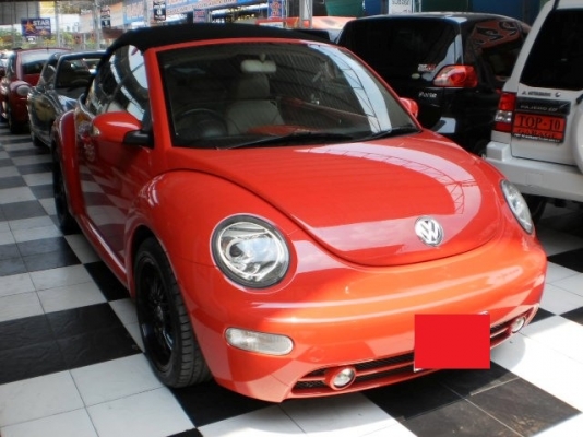 NEW BEETLE CONVERTIBLE 2.0 เปิดประทุนสวยจัด