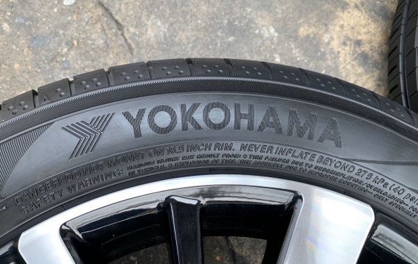 ล้อแม็กป้ายแดง Honda City Turbo RS 2020 ขอบ 16 พร้อมยางใหม่ป้ายแดง 185-55-16 Yokohama ปี 20 ใหม่ยกห้าง