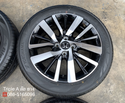 ล้อแม็กป้ายแดง Honda City Turbo RS 2020 ขอบ 16 พร้อมยางใหม่ป้ายแดง 185-55-16 Yokohama ปี 20 ใหม่ยกห้าง ล้อแม็กป้ายแดง Honda City Turbo RS 2020 ขอบ 16 พร้อมยางใหม่ป้ายแดง 185-55-16 Yokohama ปี 20 ใหม่ยกห้าง