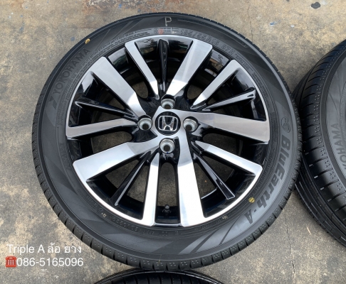 ล้อแม็กป้ายแดง Honda City Turbo RS 2020 ขอบ 16 พร้อมยางใหม่ป้ายแดง 185-55-16 Yokohama ปี 20 ใหม่ยกห้าง ล้อแม็กป้ายแดง Honda City Turbo RS 2020 ขอบ 16 พร้อมยางใหม่ป้ายแดง 185-55-16 Yokohama ปี 20 ใหม่ยกห้าง