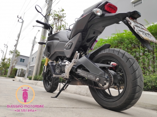 HONDA MSX รุ่นไฟ LED ปี 59 รถเดิมมาก สวยเอกสารครบ ลองก่อนได้