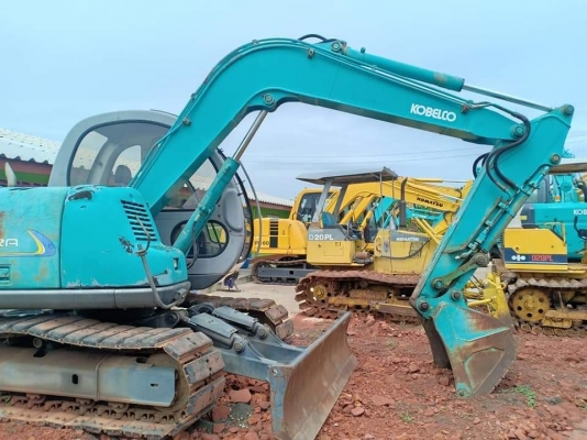 ขายKOBELCO SK60-2 มาร์คไฟว์  ธรรมดา  เก่านอกแท้  สวย  มีลายแย๊ก พร้อมผานดัน  โทร 089-3818694 จ๊อย