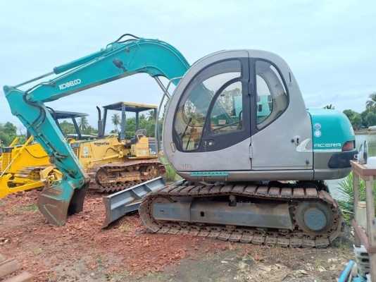 ขายKOBELCO SK60-2 มาร์คไฟว์  ธรรมดา  เก่านอกแท้  สวย  มีลายแย๊ก พร้อมผานดัน  โทร 089-3818694 จ๊อย