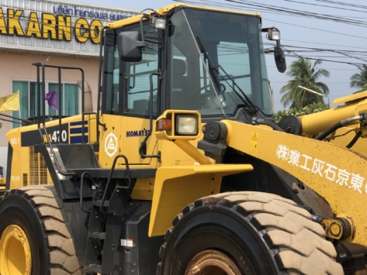 ขายรถตักล้อยาง KOMATSU WA470-6 ปี 2012 นำเข้าเองจากญี่ปุ่น สภาพสวยพร้อมใช้งาน มีVDOการทำงานครับ