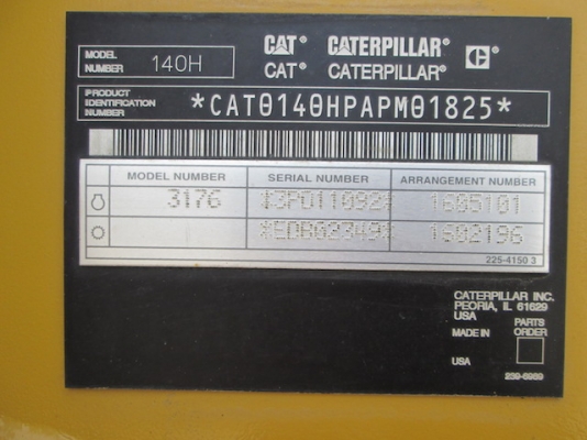 Caterpillar 140H รถเกรด นำเข้าจากอเมริกา โทร. 080-6565422 (หนิง)