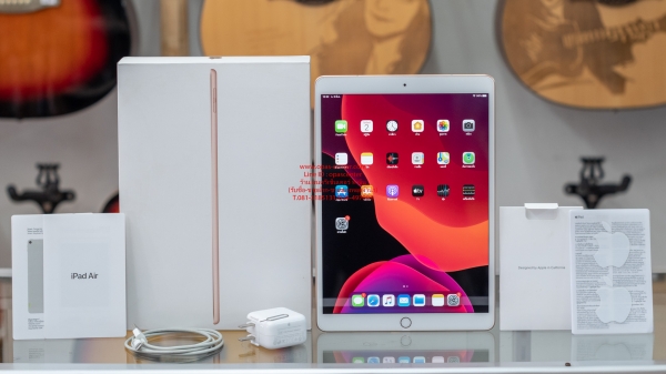 Apple iPad Air 3 Wi-Fi+Cellular 64 GB มีที่ชาร์ท สภาพใหม่ ประกันยาวถึง 6-11-63