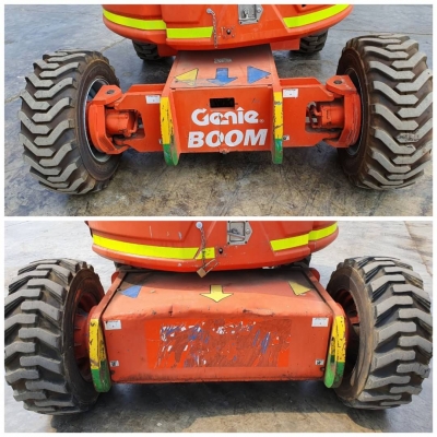ขายด่วนรถกะเช้าJLG4&times;4HLขับเคลื่อน4ล้อเลี้อยวหน้าซ้ายขวารถหมุนได้รอบตัวกะเช้าก็หมุนได้ยก2ระดับยกสุง14เมตรเครื่องดีเซล3สูบสตาร์เครื่องดับเครื่องข้างบนข้างล่างได้แรงดีประหยัดน้ำมันแถมใช้ระบบไฟฟ้าสำรองทำงานก็ได้สุดยอดได้2ระบบเลยเป็นรถนอกเพื่งนำเข้ามาใหม