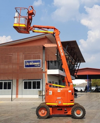 ขายด่วนรถกะเช้าJLG4&times;4HLขับเคลื่อน4ล้อเลี้อยวหน้าซ้ายขวารถหมุนได้รอบตัวกะเช้าก็หมุนได้ยก2ระดับยกสุง14เมตรเครื่องดีเซล3สูบสตาร์เครื่องดับเครื่องข้างบนข้างล่างได้แรงดีประหยัดน้ำมันแถมใช้ระบบไฟฟ้าสำรองทำงานก็ได้สุดยอดได้2ระบบเลยเป็นรถนอกเพื่งนำเข้ามาใหม
