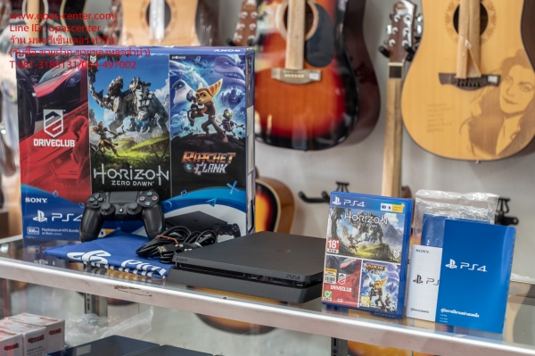 เกมส์เพลย์4 Play Station IV 500 GB รุ่น CUH-2006A สภาพใหม่ อุปกรณ์ครบ มีแผ่น 2 เกมส์