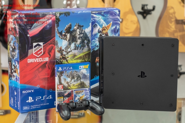เกมส์เพลย์4 Play Station IV 500 GB รุ่น CUH-2006A สภาพใหม่ อุปกรณ์ครบ มีแผ่น 2 เกมส์