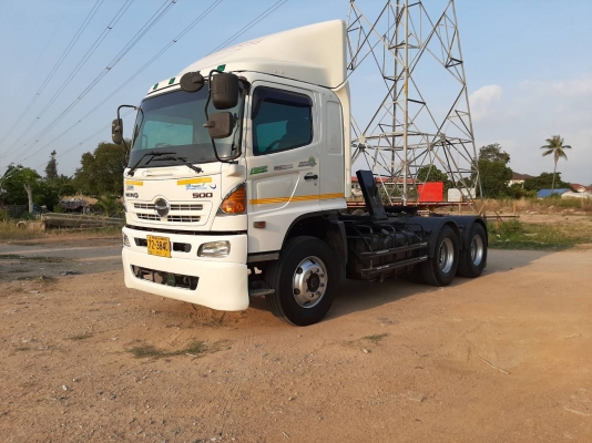 Hino 380 ปี 57 หัวลาก ไมล์แท้สามแสน รถสวยเดิมทุกจุด ยางเต็ม พร้อมใช้งาน